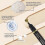 (Ivory White) Luminous Eye Corrector SPF 41, Under Eye ColorAcne Pigmentation Blemishes High Coverage Dark Circles 4