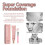 (1pcs) 1-3pcs Super Coverage Foundation with Buffing Brush, Super Coverage Foundation 5