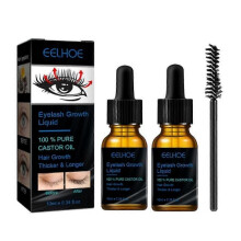 2pcs Rapid Growth Serum 10ml EyeLash Enhancer Brush Liquid EyeLash Oil