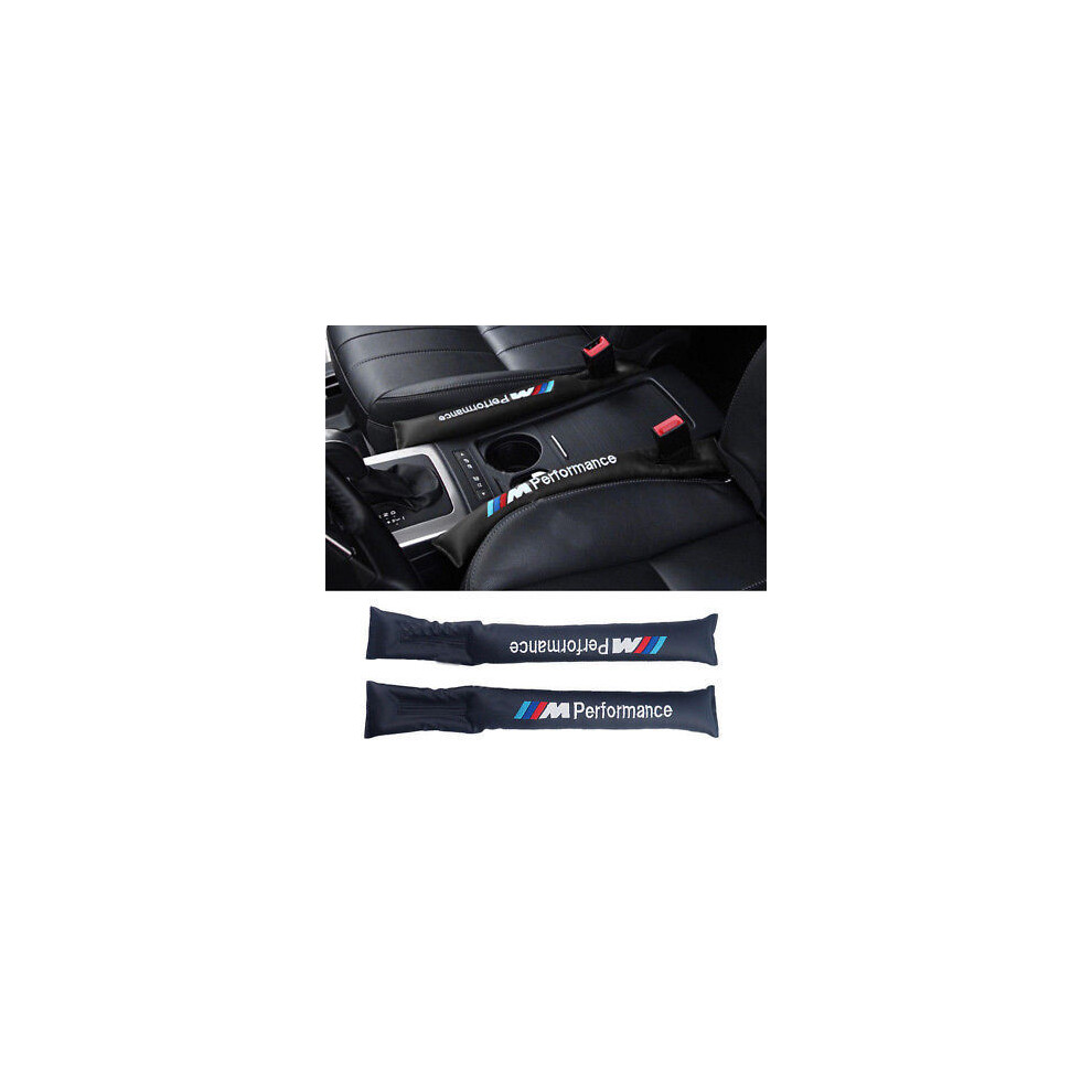 2x Leather Car Seat Gap Filler Soft Pad Holster Blocker For Bmw E30 E60 Uk E90
