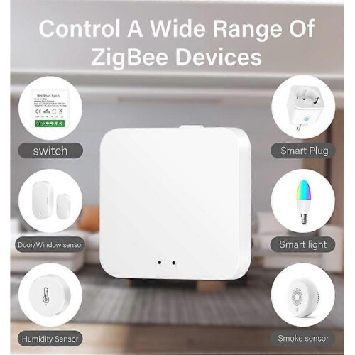 Tuya ZigBee 3.0 Smart Gateway Hub  Smart Home Bridge  APP Wireless Remote Control for Alexa Google Home 2