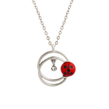 (Red)Miraculous Ladybug Chat Cat Noir Bell Necklace Set Girls Women Kids Gift