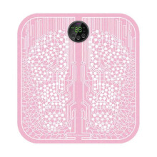 (no Remote Control, Upgraded Pink) Ryoku EMS Mat Relief Pain Relax Feet Acupoints Massage