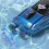 (blue) Creative Mini 2.4G Ultra-small Remote Control Boat 360  Roll Electric Remote 3