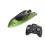 (Green) Creative Mini 2.4G Ultra-small Remote Control Boat 360  Roll Electric Remote 1