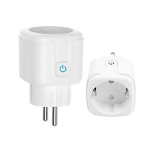 Tuya Smart Socket EU 20A Zigbee Smart Plug with Power Monitoring Smart Life APP Remote Control Support Google Assistant Alexa