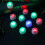 (10pcs) Multicolor Car Interior Accessories Atmosphere LED Lights Lamp W/ Remote Control 5