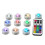 (10pcs) Multicolor Car Interior Accessories Atmosphere LED Lights Lamp W/ Remote Control 1