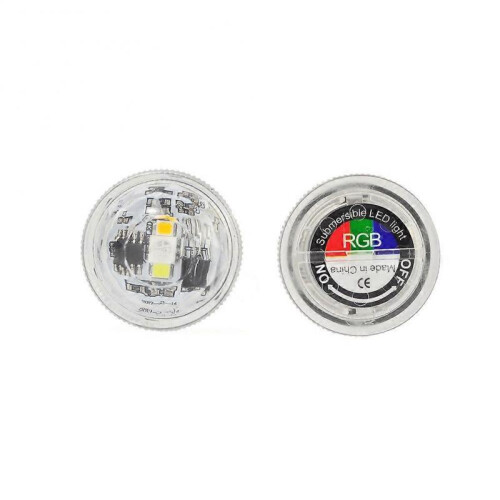 (1pc) Multicolor Car Interior Accessories Atmosphere LED Lights Lamp W/ Remote Control 2