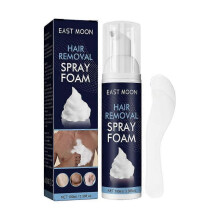 2pcs 2 Minutes Fast Hair Removal Spray Painless Hair Growth Inhibitor Leg Arm Armpit Permanent Depilatory for Ladies Men Repair Care