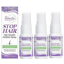 3pcsPainless Permanent Hair Removal Spray Powerful Painless Prevents Hair Growth and Reduces Pores Gently and Safely