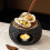 Artistic Rock Material Round Plate for Candle Heating,Insulation Base Kitchen & Dining Room,Household Tableware A 6