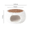 Artistic Rock Material Round Plate for Candle Heating,Insulation Base Kitchen & Dining Room,Household Tableware A 3