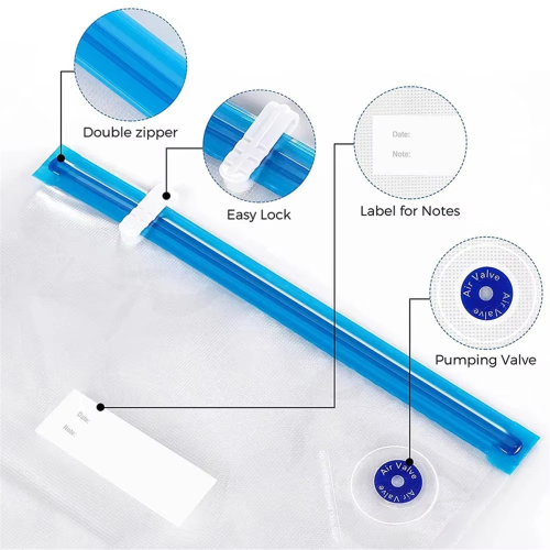 USB Rechargeable Electric Air Pump with Filament Vacuum Storage Bag - Quick,One-Key Operation for Efficient Space Saving 2