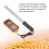 GM640 Moisture Meter Portable Digital LCD Grain Temperature for Wheat Rice Corn Bean 6