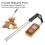 GM640 Moisture Meter Portable Digital LCD Grain Temperature for Wheat Rice Corn Bean 5