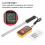 GM640 Moisture Meter Portable Digital LCD Grain Temperature for Wheat Rice Corn Bean 7