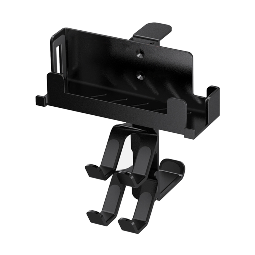 Support de manette de jeu rotatif sous le bureau, support de casque compact pour console de jeu