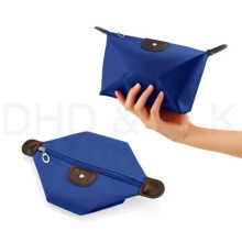 (Blue)Cosmetic Beauty Makeup Bag Case Organizer Zipper Holder Handbag Toiletry Travel