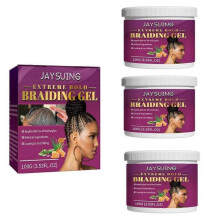 3pcs Hair Braid Styling Braid Gel Moisturizing Anti Hair Loss Hair Styling Gel  Shiny Curly Hair