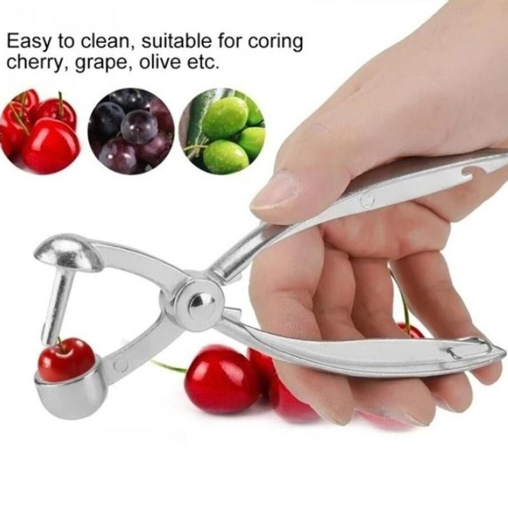 Cherry Olive Pitter Stoner Pits Seed,Fruit-Remover Core Easy Squeeze Stone Tool