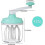 Hand mixer, hand blender, multifunction egg beater 1200 ml 5