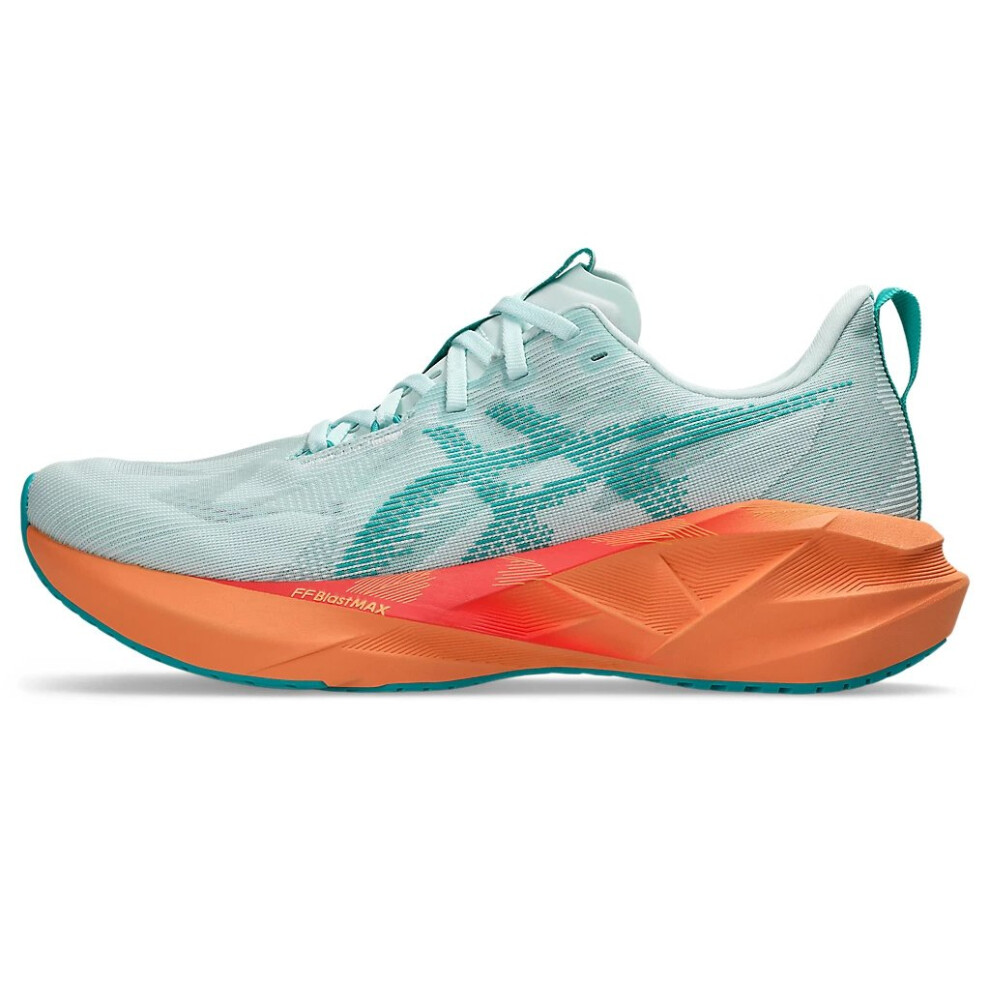 (UK8) Novablast 5 Soothing Sea Wave Teal Orange Adults Youth