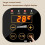 Wall Mounted Air Conditioner Room Heater Temperature Adjustable Timer Function Digital Display Waterproof Air Conditioner with Remote Control 4