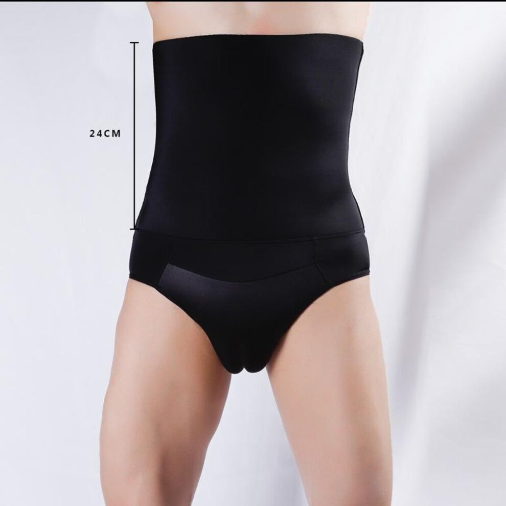 (XL, black) Mandino Unisex Waist Belt and Underwear for Cross-Dressing and Cosplay
