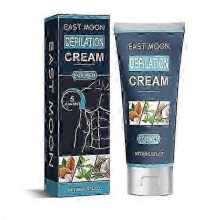 Hair removal cream,East Moon Men's Hair Removal Cream Dry And Gentle Moisturizing Skin Deep Cleansing Non-Irritating Body Hair Removal Cream - 60Ml