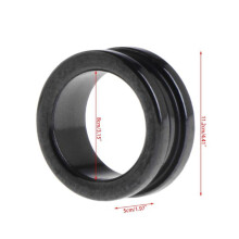 (11,2x8x5mm) Vislijnroller van keramiek, ideaal voor spinhengels, soepel accessoire