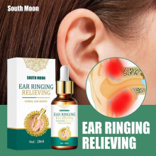 South Moon Tinnitus Relief Ear Drops – Ear Care Solution for Soothing Ear Ringing & Itchiness – External Use, Ear Health Support