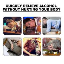 South Moon Anti alcohol Stickers Sober Up And Drunk Stickers Party Anti alcohol Portable Maintenance Health Care Sticker Acupunture Sticker