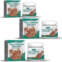 3Pcs South Moon Grey Nail Cream 20g Thickened Bright Nail and Grey Nail Repairing and Soft Nail Cream Hand and Foot Nail Burnout Treatment
