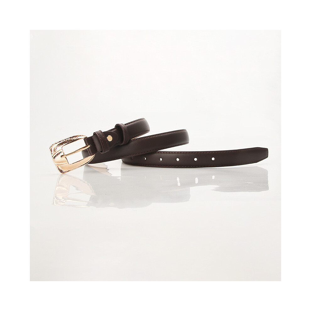 (StyleD)Ceinture moderne en cuir pour femme avec boucle épingle pour pantalon décontracté robes et