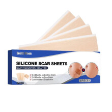 (4Pcs-Large Size)South Moon Self-Adhesive Silicone Skin Patch Repair Smooth Skin Nursing Adhesive Bandage