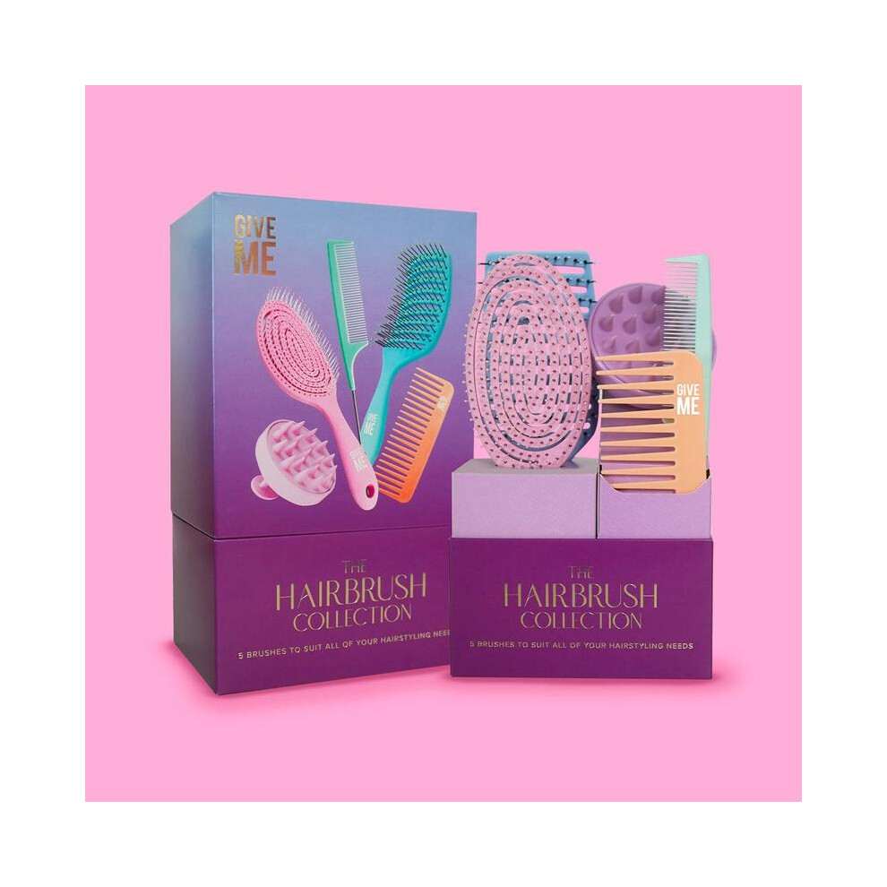 (The Hairbrush Collection) Give Me- The Hairbrush Collection | Heatless Hair Styling Haircare Tools