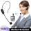 2 In1 Wireless Microphone Headset Transmitter and Handheld Noise Reduction Mic for Voice Amplifier 4