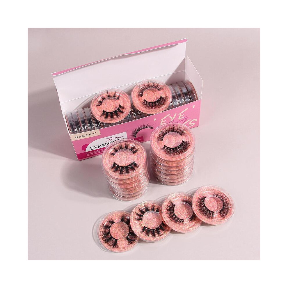 (Dark Gray, one-size) Cosmetic Manga Style Crossed False Eyelashes for Lash Extensions, Self Grafting Adhesives Fake Lashes Strips Lashes,Lash Cluster