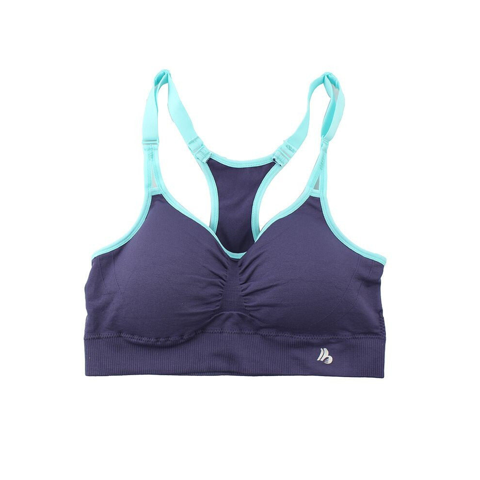 (Gray,M)Gilet de sport sans couture pour femmes soutien-gorge yoga entraînement gym matière douce vêtements cadeau