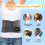 Heated Back Brace With Vibration Massage, Electric Lower Back Heating Pad Massager 5