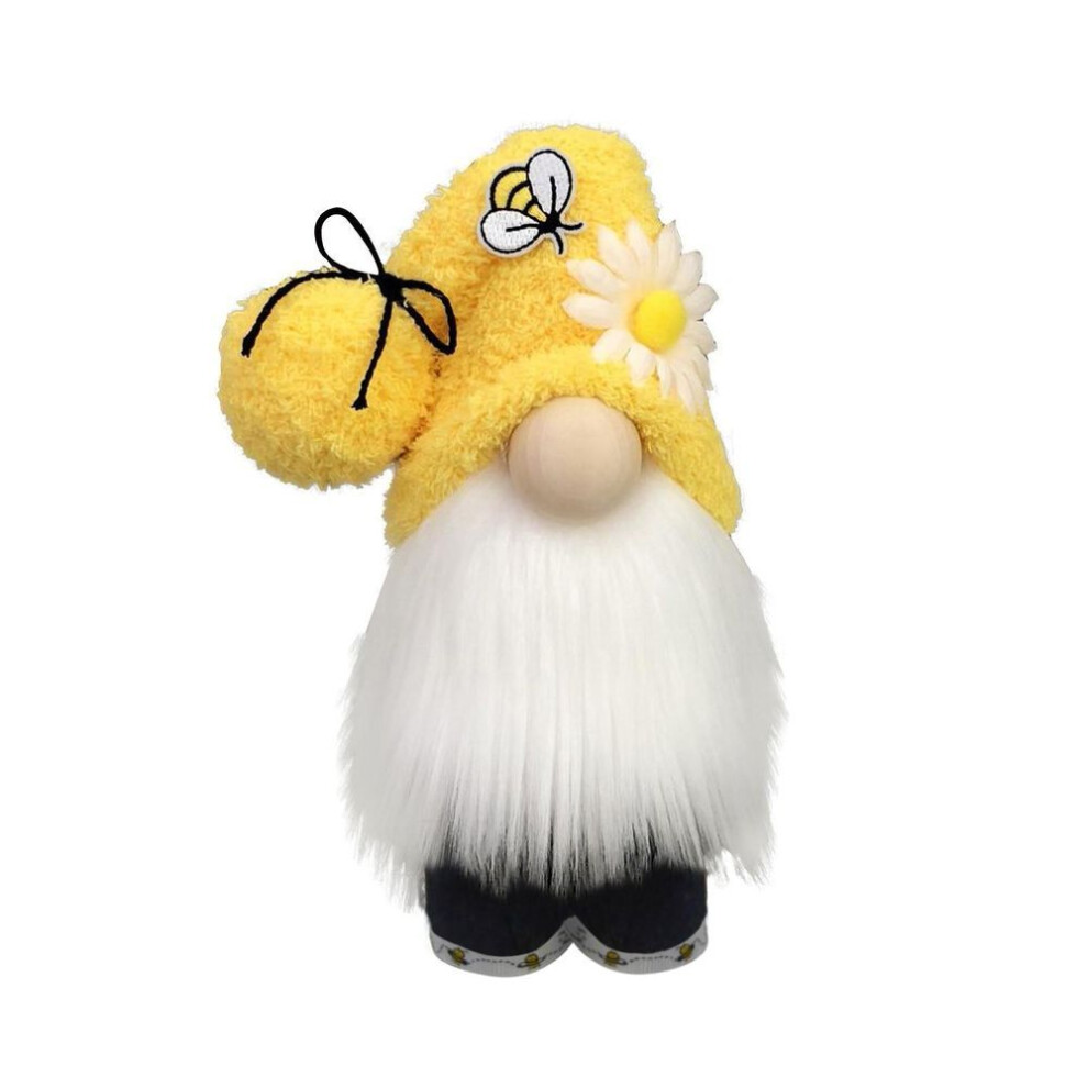Bumble Bee Striped Gnome Scandinavian Tomte  Swedish Honey Bee Elfs Home