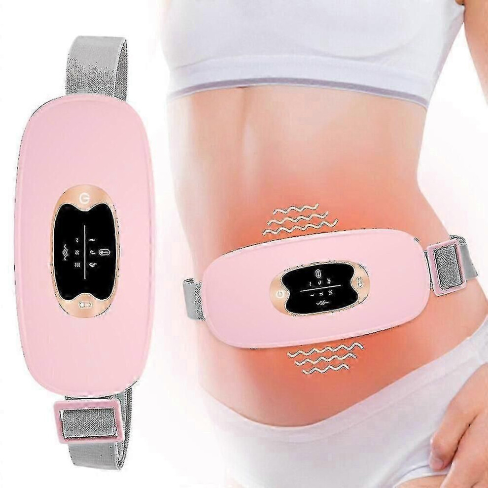 Relieve Menstrual Pain Abdominal Heating Massage Warm Palace Belt Electric Uterus Acupoint