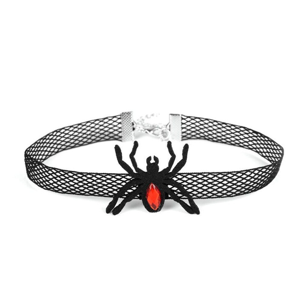(#7) Halloween Jewelry Bat Party Gifts Women Choker Goth Necklace Neck Collar Lace Choker Gothic Choker