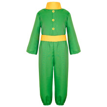 (Little Prince Clothes, 140) The Little Prince Cosplay Costume for Kids, French Movie Outfit with Jacket+Pants+Scarf+Belt Set, Vintage Bohemian Style