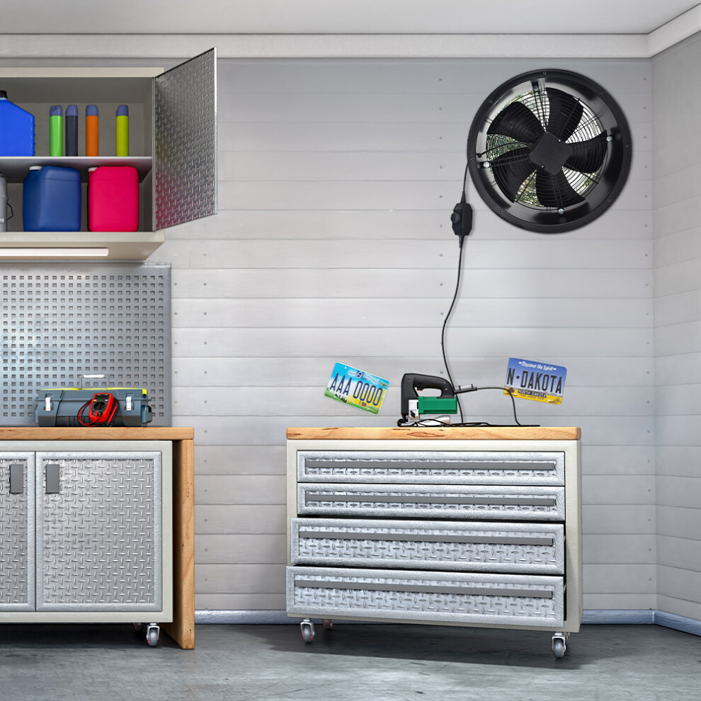 Ventilation Wall-Mounted Exhaust Axial Fan 22-inch