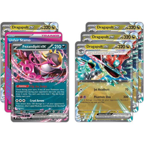 Asmodee Pokemon TCG: DragApult Ex League Battle Deck 2