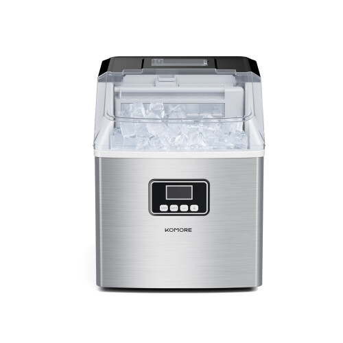 Living And Home 20KG Ice Maker Machine 2.2L Water Tank with Self Cleaning 2