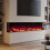 Living And Home 70Inch 3-Sided Smart Electric Fireplace with Remote Control 1