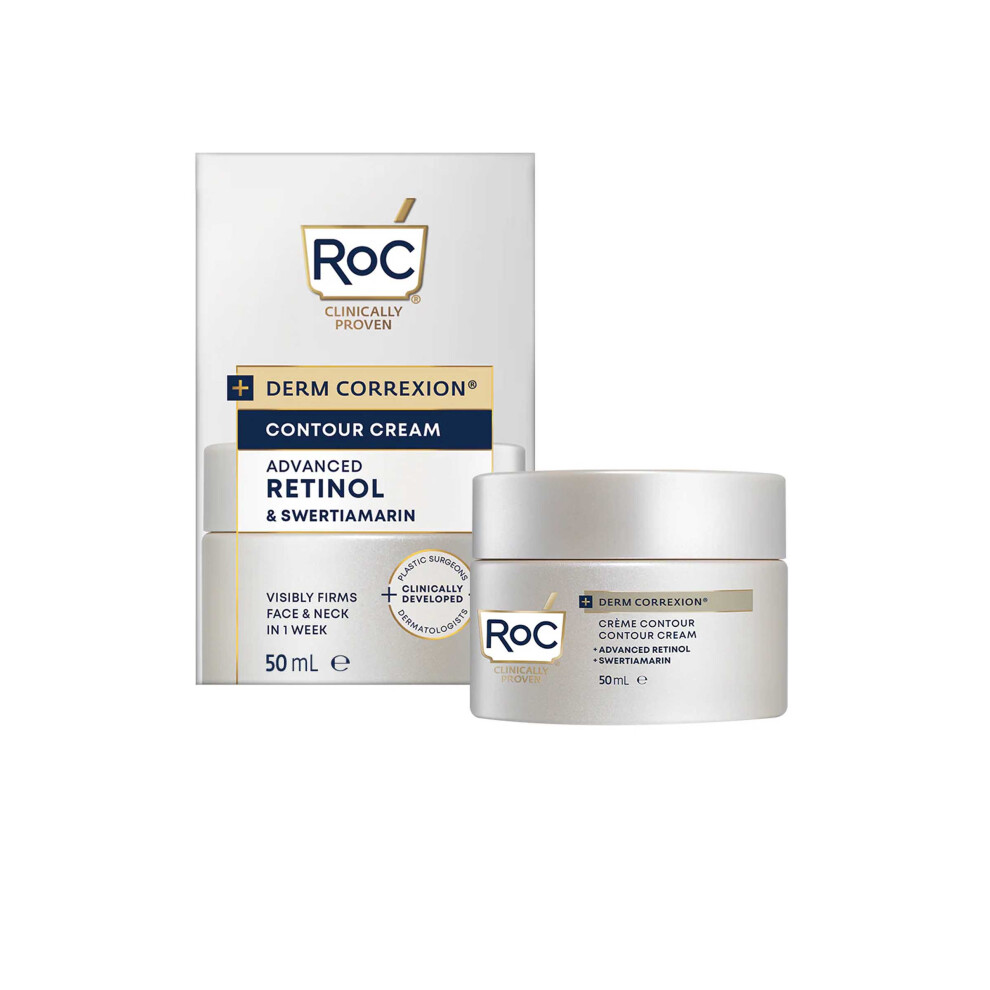 Derm Correxion RoC Contour Face Cream Advanced Retinol 50ml Visibly Firms in 1 Week